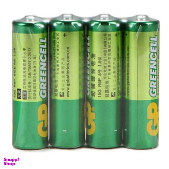 باتری قلمی جی پی مدل Greencell بسته 4 عددی