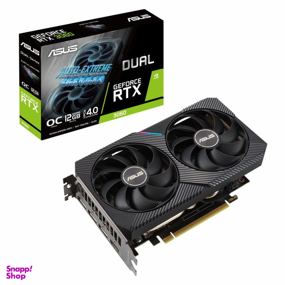 کارت گرافیک ایسوس (Asus) مدل Dual Rtx 3060 O12G