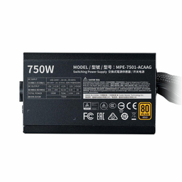 پاور منبع تغذیه کامپیوتر کولر مستر (Cooler Master) مدل Mwe Gold 750 V2 رنگ مشکی