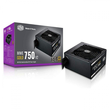 پاور منبع تغذیه کامپیوتر کولر مستر (Cooler Master) مدل Mwe Gold 750 V2 رنگ مشکی