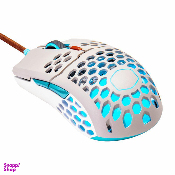 موس کولر مستر (Cooler Master) مدل Mm711 Retro رنگ سفید