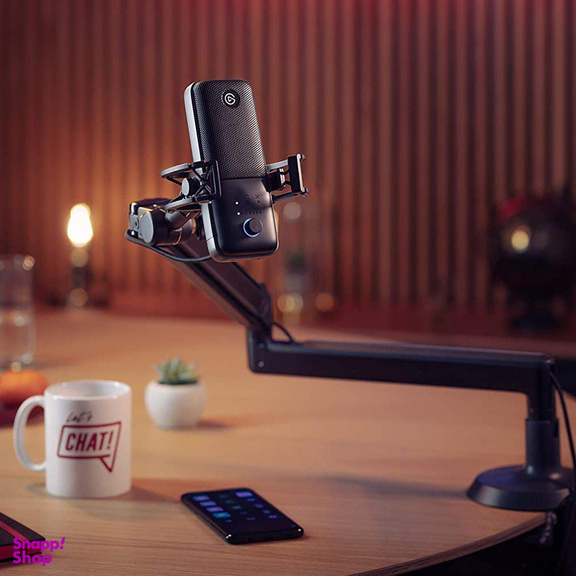 نگهدارنده ضد لرزش میکروفون الگاتو (Elgato) مدل Wave Shock Mount رنگ مشکی