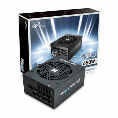 پاور اف اس پی (FSP) مدل Hydro Ptm Pro 650w Platinum رنگ مشکی