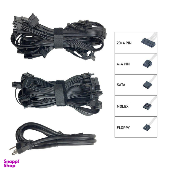 پاور اف اس پی (FSP) مدل Hydro Ptm Pro 1200w Platinum رنگ مشکی