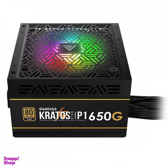 پاور گیم دیاس (Gamdias) مدل Kratos P1-650g رنگ مشکی