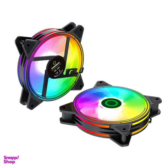 فن کیس گیم مکس (Gamemax) مدل Rq 300 - 3 In 1 رنگ مشکی
