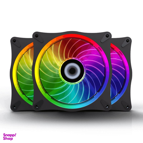 فن کیس گیم مکس (Gamemax) مدل Rl 300 - 3 In 1 رنگ مشکی