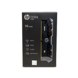 رم اچ پی (HP) مدل V8 8gb Single 3000mhz Cl16 رنگ مشکی