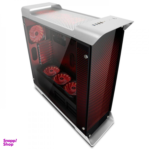 کیس مستر تک (Master Tech) مدل Mega Mass - جعبه باز رنگ نقره‌ای