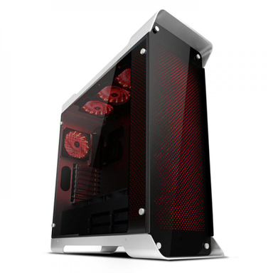 کیس مستر تک (Master Tech) مدل Mega Mass - جعبه باز رنگ نقره‌ای