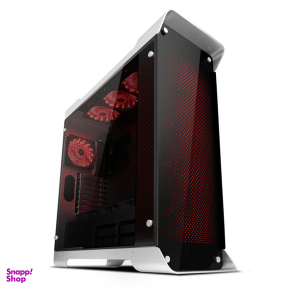 کیس مستر تک (Master Tech) مدل Mega Mass - جعبه باز رنگ نقره‌ای