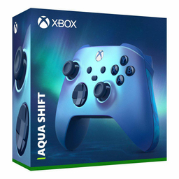 دسته بازی مایکروسافت (Microsoft) مدل Xbox Series X/S Wireless Aqua Shift رنگ آبی