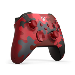 دسته بازی مایکروسافت مدل Xbox Series X/S Wireless Daystrike Camo رنگ قرمز مشکی