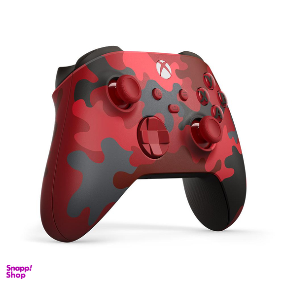 دسته بازی مایکروسافت مدل Xbox Series X/S Wireless Daystrike Camo رنگ قرمز مشکی
