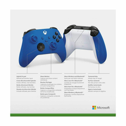 دسته بازی مایکروسافت (Microsoft) مدل Xbox Series X/S Wireless Shock Blue رنگ آبی
