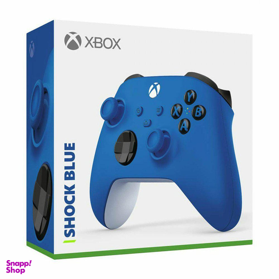 دسته بازی مایکروسافت (Microsoft) مدل Xbox Series X/S Wireless Shock Blue رنگ آبی