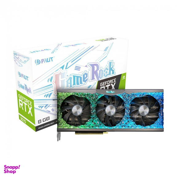 کارت گرافیک پالیت (Palit) مدل Rtx 3070 Gamerock 8GB V1