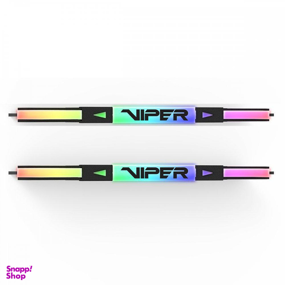رم 3200 مگاهرتز Cl16 پتریوت (Patriot) مدل Viper Rgb 32GB Dual رنگ مشکی