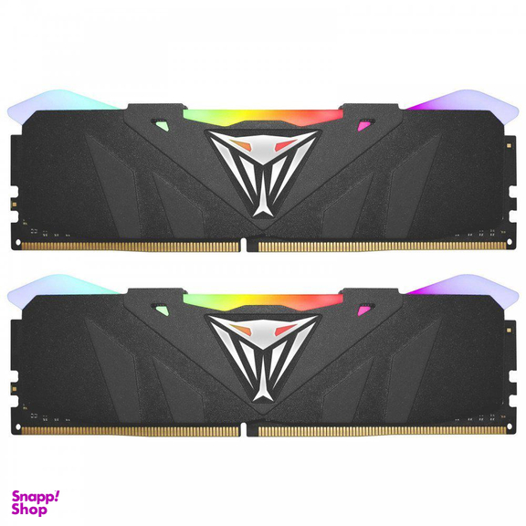 رم 3200 مگاهرتز Cl16 پتریوت (Patriot) مدل Viper Rgb 32GB Dual رنگ مشکی