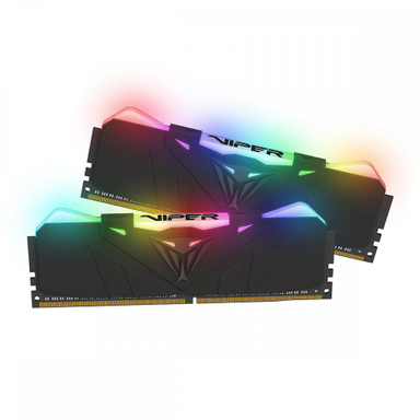 رم 3200 مگاهرتز Cl16 پتریوت (Patriot) مدل Viper Rgb 32GB Dual رنگ مشکی
