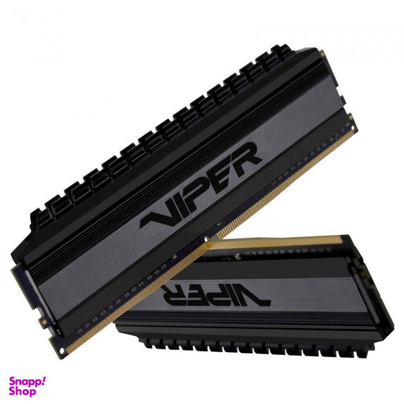 رم 4133 مگاهرتز Cl18 پتریوت (Patriot) مدل Viper 4 Blackout 16GB Dual رنگ مشکی
