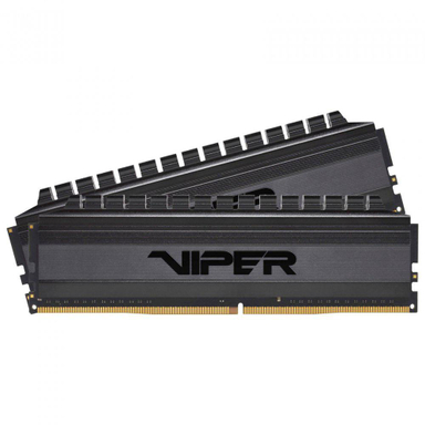 رم 4133 مگاهرتز Cl18 پتریوت (Patriot) مدل Viper 4 Blackout 16GB Dual رنگ مشکی