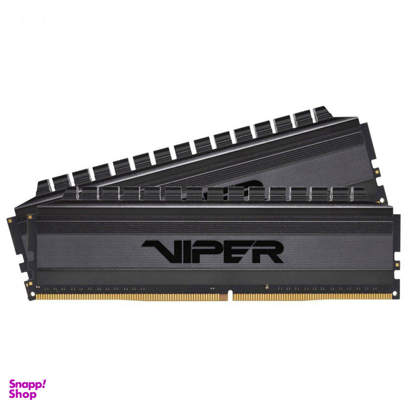 رم 4133 مگاهرتز Cl18 پتریوت (Patriot) مدل Viper 4 Blackout 16GB Dual رنگ مشکی