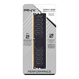 رم 2666 مگاهرتز CL19 پی ان وای (PNY) مدل Performance 8GB Single رنگ مشکی