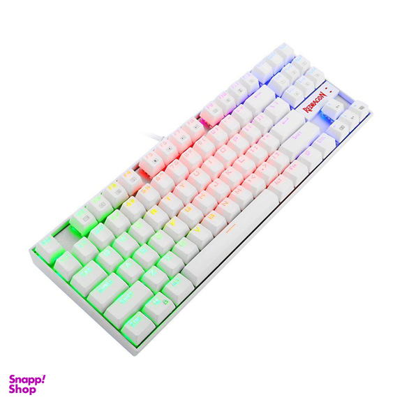کیبورد ردراگون (Redragon) مدل K552 Kumara White رنگ سفید