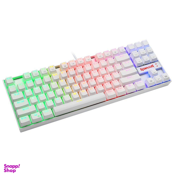 کیبورد ردراگون (Redragon) مدل K552 Kumara White رنگ سفید