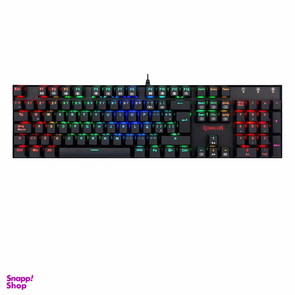 کیبورد ردراگون (Redragon) مدل K551 Mitra Rgb رنگ مشکی
