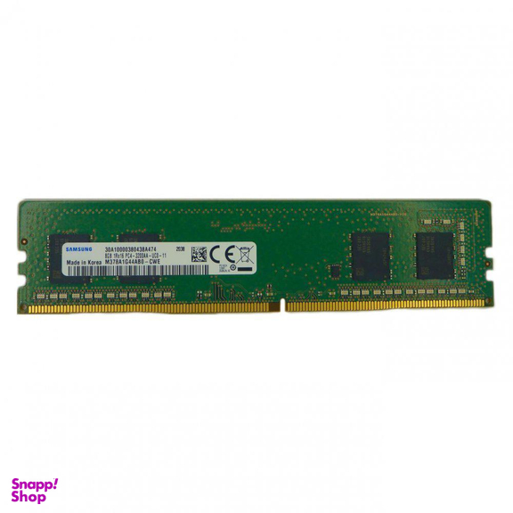 رم سامسونگ (Samsung) مدل 8gb Single 3200mhz Cl22 رنگ سبز