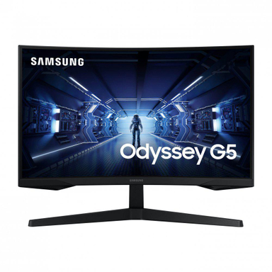 مانیتور سامسونگ (Samsung) مدل Odyssey G5 Lc27g55tq رنگ مشکی