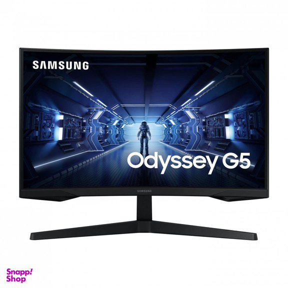 مانیتور سامسونگ (Samsung) مدل Odyssey G5 Lc27g55tq رنگ مشکی