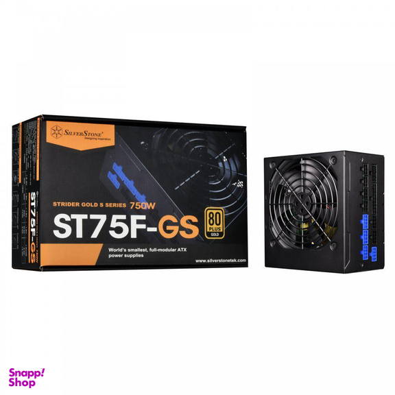 پاور سیلور استون (Silverstone) مدل 750w St75f-Gs V3 رنگ مشکی
