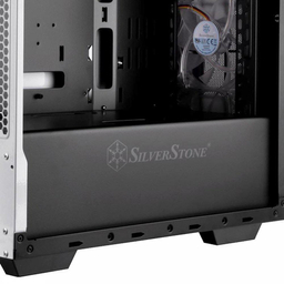 کیس سیلور استون (Silverstone) مدل Rl06br-Gp رنگ مشکی