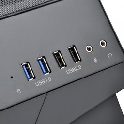 کیس سیلور استون (Silverstone) مدل Rl06br-Gp رنگ مشکی