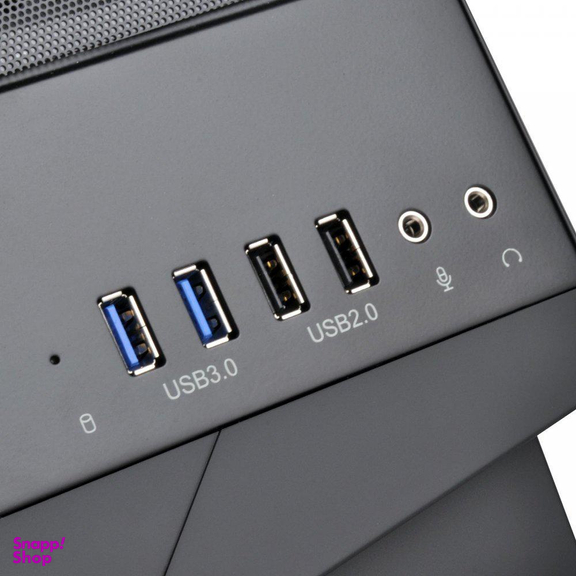 کیس سیلور استون (Silverstone) مدل Rl06br-Gp رنگ مشکی