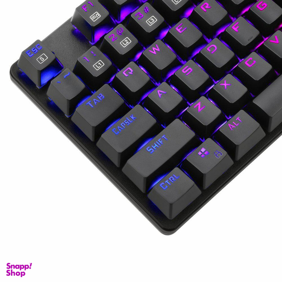 کیبورد تی دگر (T-Dagger) مدل Bora T-Tgk315 Rgb رنگ مشکی