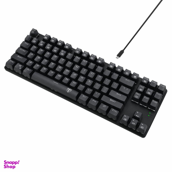 کیبورد تی دگر (T-Dagger) مدل Bora T-Tgk315 Rgb رنگ مشکی