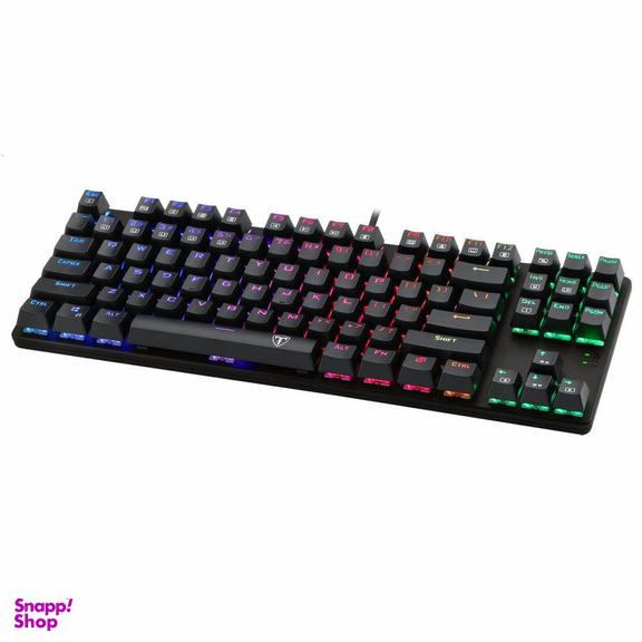 کیبورد تی دگر (T-Dagger) مدل Bora T-Tgk315 Rgb رنگ مشکی