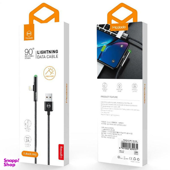 کابل تبدیل USB به لایتنینگ مک دودو مدل CA-6271 طول 1.8 متر