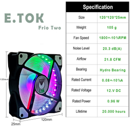 فن کیس ایتوک مدل Frio Two