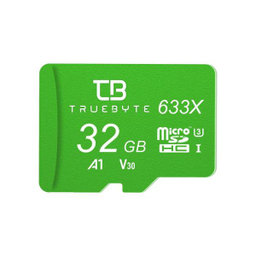 کارت حافظه microSD HC تروبایت مدل633X-A1-V30کلاس10 استاندارد UHS-I U3 سرعت95MBpsظرفیت 32 گیگ همراه کارت خوان بسته 5 عدد