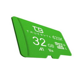 کارت حافظه microSD HC تروبایت مدل633X-A1-V30کلاس10 استاندارد UHS-I U3 سرعت95MBpsظرفیت 32 گیگ همراه کارت خوان بسته 5 عدد
