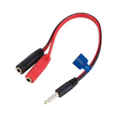 کابل 1 به 2 AUX مکا مدل MC40 طول 0.2 متر