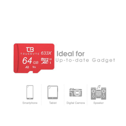 کارت حافظه microSD XC تروبایت (Truebyte) مدل 633X-A2-V30 کلاس 10 استاندارد UHS-I U3 سرعت 95MBps ظرفیت 64GB+کارت خوان بسته 5 عددی