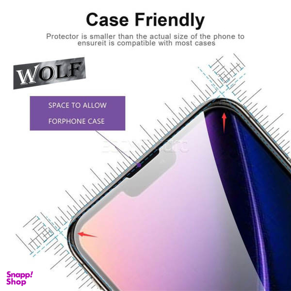 محافظ صفحه نمایش ولف مدل Full برای گوشی اپل Iphone 13