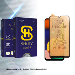 محافظ صفحه نمایش سرامیکی مات آتوچبو مدل Shiny Pro مناسب برای گوشی موبایل سامسونگ Galaxy A32 4G / Galaxy A31 / Galaxy M31