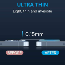 محافظ لنز دوربین بوف مدل 3D Clear-G مناسب برای گوشی موبایل اپل Iphone 13 Pro Max/13 Pro